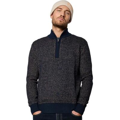 KAPORAL Herren, Herrenpullover, Regular Fit, Langarm, Stehkragen, Modell Bart, Schwarz, Größe L KAPORAL Herren, Herrenpullover, Regular Fit, Langarm, Stehkragen, Modell Bart, Schwarz, Größe L