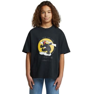 G-STAR Boys Oversized T-Shirt, Blau (Salute D29752-01-C742), 14 G-STAR Boys Oversized T-Shirt, Blau (Salute D29752-01-C742), 14