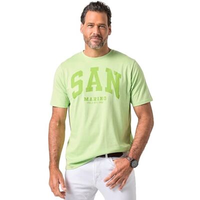 JP 1880 Herren große Größen Übergrößen Menswear L-8XL T-Shirt, Halbarm, Brust-Print Pistazie 6XL 845055412-6XL JP 1880 Herren große Größen Übergrößen Menswear L-8XL T-Shirt, Halbarm, Brust-Print Pistazie 6XL 845055412-6XL
