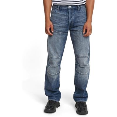 G-STAR Herren Elwood 3D Regular Jeans, Blau (Worn in Blue Creek D23699-D788-G112), 28W / 30L G-STAR Herren Elwood 3D Regular Jeans, Blau (Worn in Blue Creek D23699-D788-G112), 28W / 30L