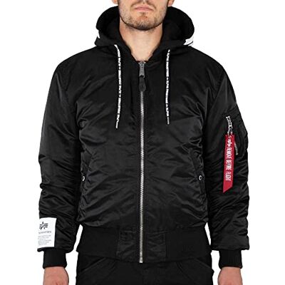 Alpha MA-1 ZHP Bomberjacke für Herren Black Alpha MA-1 ZHP Bomberjacke für Herren Black