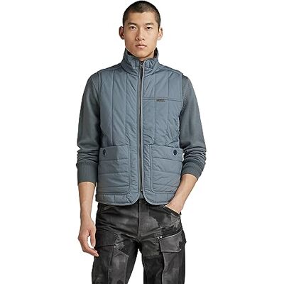 G-STAR RAW Herren Liner vest, Grau (axis D23660-4481-5781), XL G-STAR RAW Herren Liner vest, Grau (axis D23660-4481-5781), XL