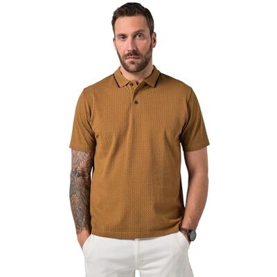 JP 1880 Herren große Größen Übergrößen Menswear L-8XL Poloshirt, minimal AOP, Piquee, 1/2 JP 1880 Herren große Größen Übergrößen Menswear L-8XL Poloshirt, minimal AOP, Piquee, 1/2