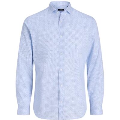JACK & JONES Jprblablackpool Print Ls Shirt Sn JACK & JONES Jprblablackpool Print Ls Shirt Sn