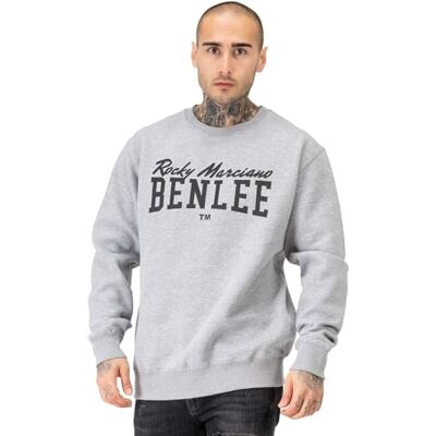 BENLEE Herren Rundhals Sweatshirt Normale Passform RINSTON Marl Grey/Black S BENLEE Herren Rundhals Sweatshirt Normale Passform RINSTON Marl Grey/Black S