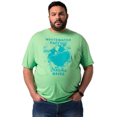 Men Plus Herren große Größen Übergrößen Menswear L-8XL T-Shirt, Bauchfit, Print, Halbarm hellgrün 3XL 840178422-3XL Men Plus Herren große Größen Übergrößen Menswear L-8XL T-Shirt, Bauchfit, Print, Halbarm hellgrün 3XL 840178422-3XL