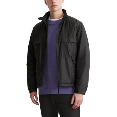Marc O' Polo Denim Herren Windjacke wasserabweisend leicht, Schwarz (Black), M Marc O' Polo Denim Herren Windjacke wasserabweisend leicht, Schwarz (Black), M