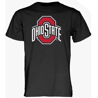 Blue 84 The Blue Brand NCAA Herren T-Shirt Ohio State Buckeyes Black Icon, Ohio State Buckeyes Schwarz, Größe XL Blue 84 The Blue Brand NCAA Herren T-Shirt Ohio State Buckeyes Black Icon, Ohio State Buckeyes Schwarz, Größe XL