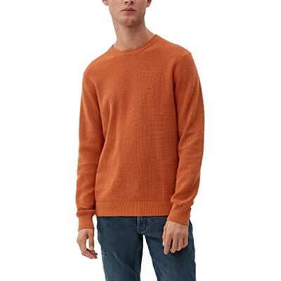 S. Oliver Herren Crew Neck Rundhals Pullover Pulli Mittelstrick Terracotta XL S. Oliver Herren Crew Neck Rundhals Pullover Pulli Mittelstrick Terracotta XL