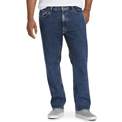 Amazon Herren Stretchjeans, Gerade Geschnitten Auslauffarben, Mittlere Waschung, 38W / 28L Amazon Herren Stretchjeans, Gerade Geschnitten Auslauffarben, Mittlere Waschung, 38W / 28L