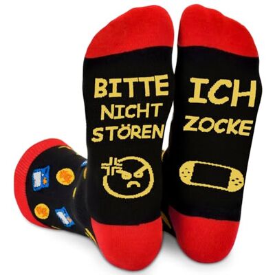 Trustnice Lustige Gaming Socken Gamer Geschenk Mit Spruch Bitte Nicht Stören Ich Zocke Zocken Socken Lustig Neuheit Geburtstag Geschenke Für Zocker Männer Herren Jungs Damen Spieler Trustnice Lustige Gaming Socken Gamer Geschenk Mit Spruch Bitte Nicht Stören Ich Zocke Zocken Socken Lustig Neuheit Geburtstag Geschenke Für Zocker Männer Herren Jungs Damen Spieler
