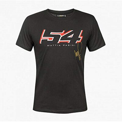 TOP RACERS top riders official collections T-Shirts Mattia Pasini,Mann,S,Grau TOP RACERS top riders official collections T-Shirts Mattia Pasini,Mann,S,Grau
