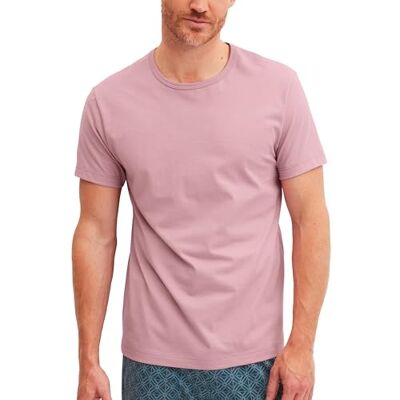 CALIDA Remix Basic Sleep T-Shirt Herren Lilas 50 CALIDA Remix Basic Sleep T-Shirt Herren Lilas 50