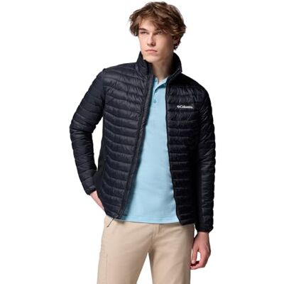 Columbia Herren Powder Pass™ Hybrid Jacket Pufferjacke, Schwarz, L EU Columbia Herren Powder Pass™ Hybrid Jacket Pufferjacke, Schwarz, L EU