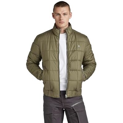 G-STAR RAW Herren Meefic quilted jkt, Grün (shadow olive D23965-B958-B230), M G-STAR RAW Herren Meefic quilted jkt, Grün (shadow olive D23965-B958-B230), M
