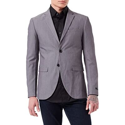 JACK & JONES Herren JPRFRANCO Blazer NOOS Anzugjacke 12199891,Light Grey Melange,46 JACK & JONES Herren JPRFRANCO Blazer NOOS Anzugjacke 12199891,Light Grey Melange,46