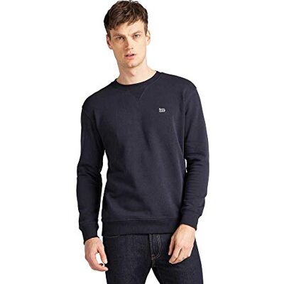 Lee Herren Plain Crew Sweatshirt, Blau (Midnight Navy Ma), X-Large Lee Herren Plain Crew Sweatshirt, Blau (Midnight Navy Ma), X-Large
