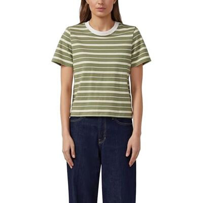 S. Oliver Verkürztes Jersey-T-Shirt mit Streifen S. Oliver Verkürztes Jersey-T-Shirt mit Streifen