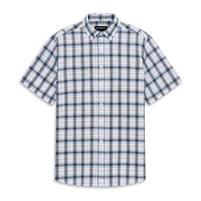 Bugatti Herren Hemd Kurzarm Modern Fit Baumwolle kariert Bugatti Herren Hemd Kurzarm Modern Fit Baumwolle kariert