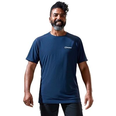 Berghaus Herren 24/7 Kurzärmeliges Baselayer-Funktions-T-Shirt mit Rundhalsausschnitt T-Shirt, Dusk, XS Berghaus Herren 24/7 Kurzärmeliges Baselayer-Funktions-T-Shirt mit Rundhalsausschnitt T-Shirt, Dusk, XS