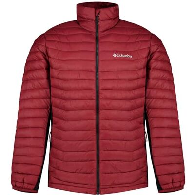Columbia Herren Powder Pass Hybrid Jacket Puffer Jacket Rich Wine Black M Columbia Herren Powder Pass Hybrid Jacket Puffer Jacket Rich Wine Black M