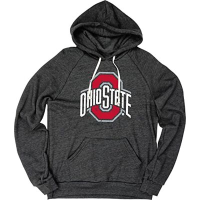Blue 84 Herren NCAA Tri-Blend-Motiv, Offizielles Lizenzprodukt, Vintage-icon, Team-Farbe Kapuzenpullover, X-Large Blue 84 Herren NCAA Tri-Blend-Motiv, Offizielles Lizenzprodukt, Vintage-icon, Team-Farbe Kapuzenpullover, X-Large