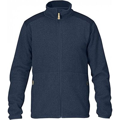Fjällräven Herren fleecejakke sten Sweatshirt, Dark Navy, L EU Fjällräven Herren fleecejakke sten Sweatshirt, Dark Navy, L EU