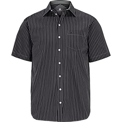Jan Vanderstorm Herren Streifenhemd Perttu 100% Baumwolle besonders leicht Plus Size L-7XL Jan Vanderstorm Herren Streifenhemd Perttu 100% Baumwolle besonders leicht Plus Size L-7XL