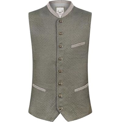 Stockerpoint Herren Trachtenweste Markus I Größen 44-60 I Traditionelle & hochwertige Weste mit verstellbarem Riegel I Perfekt für Trachten & Festlichkeiten Stockerpoint Herren Trachtenweste Markus I Größen 44-60 I Traditionelle & hochwertige Weste mit verstellbarem Riegel I Perfekt für Trachten & Festlichkeiten