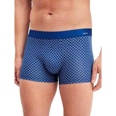 CALIDA Cotton Code Design Boxershorts Herren Mazarine Blue 52-54 CALIDA Cotton Code Design Boxershorts Herren Mazarine Blue 52-54