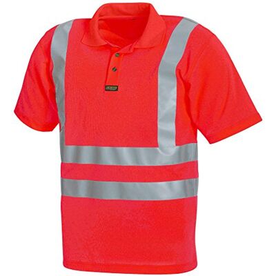 BLÅKLÄDER Blakläder Polo-Shirt "High-Vis" Klasse 2, 1 Stück, S, rot, 331110095500S BLÅKLÄDER Blakläder Polo-Shirt "High-Vis" Klasse 2, 1 Stück, S, rot, 331110095500S