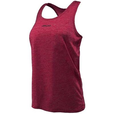 JOLUVI S Rotes ärmelloses Fitness-T-Shirt JOLUVI S Rotes ärmelloses Fitness-T-Shirt