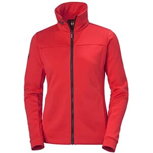 Helly Hansen Damen W Crew Fleecejacke, Rot, L Helly Hansen Damen W Crew Fleecejacke, Rot, L