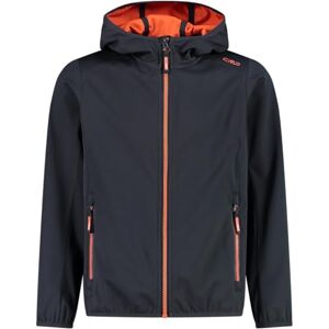 CMP Unisex Kinder Leichte Softshelljacke für Kinder mit Fester Kapuze Jacke Kokon-Mantel, Anthrazit, 116 CMP Unisex Kinder Leichte Softshelljacke für Kinder mit Fester Kapuze Jacke Kokon-Mantel, Anthrazit, 116
