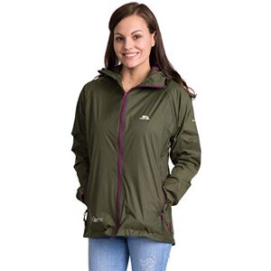 Trespass Damen Regenjacke Kompakt Zusammenrollbare Qikpac, Moss, XXXL, FAJKRAM30018_MS1XXXL Trespass Damen Regenjacke Kompakt Zusammenrollbare Qikpac, Moss, XXXL, FAJKRAM30018_MS1XXXL