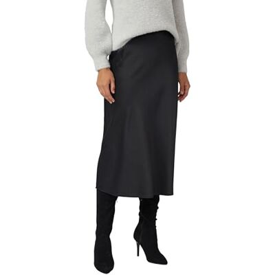S. Oliver Damen 2173927 Maxi-Rock, Slim Fit, Grey/Black, 40 S. Oliver Damen 2173927 Maxi-Rock, Slim Fit, Grey/Black, 40