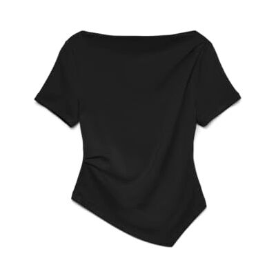 VERO MODA Vmmille Ss Boatneck Short Top JRS Noos VERO MODA Vmmille Ss Boatneck Short Top JRS Noos