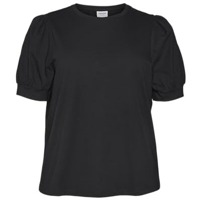 VERO MODA Curve Vmckerry 2/4 O-Neck Top VMA Plus Size VERO MODA Curve Vmckerry 2/4 O-Neck Top VMA Plus Size