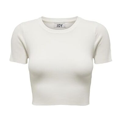 JDY CIRKELINE S/S Crop TOP KNT NOOS JDY CIRKELINE S/S Crop TOP KNT NOOS