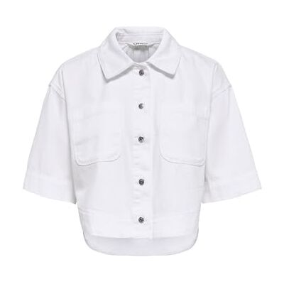 ONLY Onlcleo Life Ss Crop DNM Shirt PIM Noos ONLY Onlcleo Life Ss Crop DNM Shirt PIM Noos