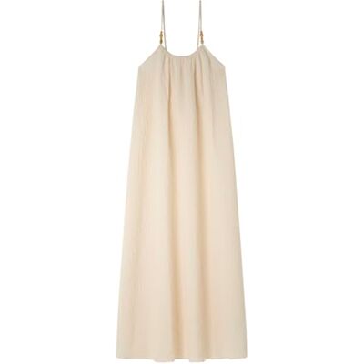 Women'secret Maxikleid Tropique Strandanzug für Damen, Elfenbein, Large Women'secret Maxikleid Tropique Strandanzug für Damen, Elfenbein, Large