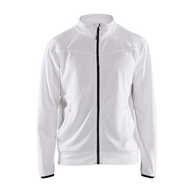 BLÅKLÄDER Blaklader 336225261098XXL Sweatjacke mit Reissverschlusss, Weiß/Dunkelgrau, Größe XXL BLÅKLÄDER Blaklader 336225261098XXL Sweatjacke mit Reissverschlusss, Weiß/Dunkelgrau, Größe XXL