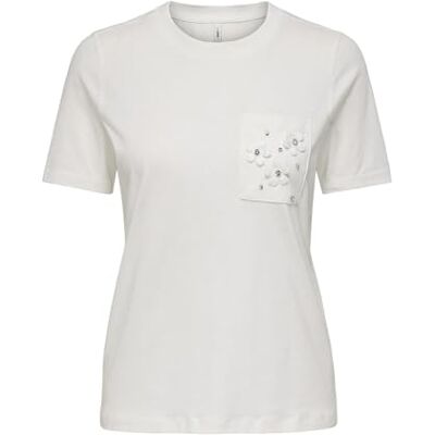 ONLY Onlzenia Life S/S O-Neck Top Box JRS ONLY Onlzenia Life S/S O-Neck Top Box JRS