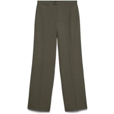 VERO MODA Damen Vmtexas Mw Straight Pant Noos, Grape Leaf, (S) W x 34L VERO MODA Damen Vmtexas Mw Straight Pant Noos, Grape Leaf, (S) W x 34L