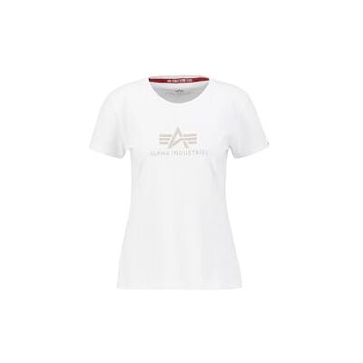 Alpha Damen Crystal T-Shirt White Alpha Damen Crystal T-Shirt White