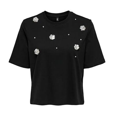 ONLY Onlsilvia Life S/S O-Neck Top JRS ONLY Onlsilvia Life S/S O-Neck Top JRS