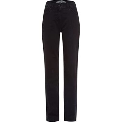 Brax Damen Style Corry 5-Pocket Denim Comfort Plus Jeans, Black Effect, 38 EU Brax Damen Style Corry 5-Pocket Denim Comfort Plus Jeans, Black Effect, 38 EU