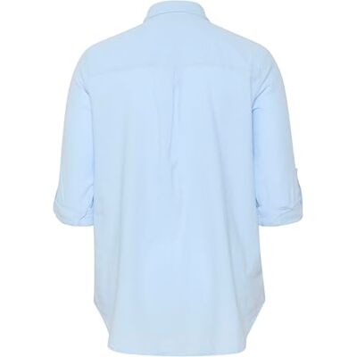 KAFFE CURVE Damen KCnana Shirt Tunic Tunika-Shirt, Windsurfer, KAFFE CURVE Damen KCnana Shirt Tunic Tunika-Shirt, Windsurfer,
