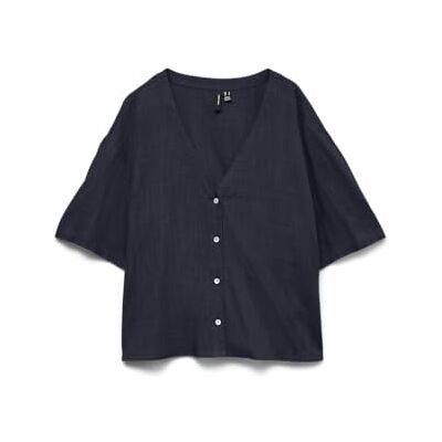 VERO MODA Vmrosie 2/4 V-Neck Shirt Noos VERO MODA Vmrosie 2/4 V-Neck Shirt Noos
