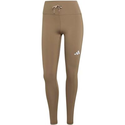 Adidas Damen Run Essentials Full Length Leggings Tights, Khaki Six, XL Adidas Damen Run Essentials Full Length Leggings Tights, Khaki Six, XL